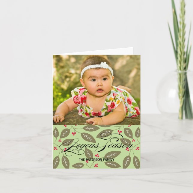 Joyous Season Helgkort (Framsida)