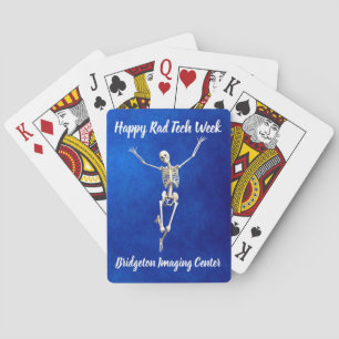 Joyous Skeleton "Lycklig Rad Tech Week" Spelkort
