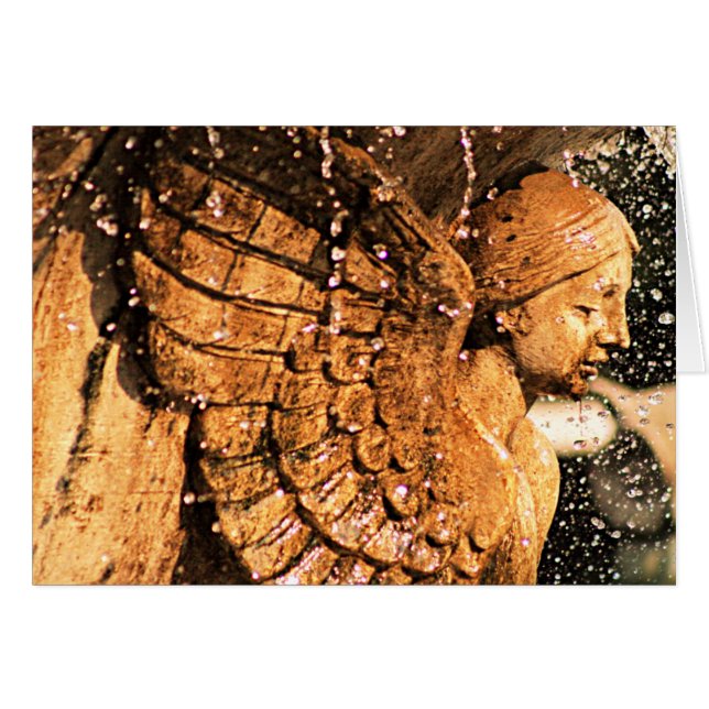 Joyous tårar hälsningskort (Framsidan Horizontal)