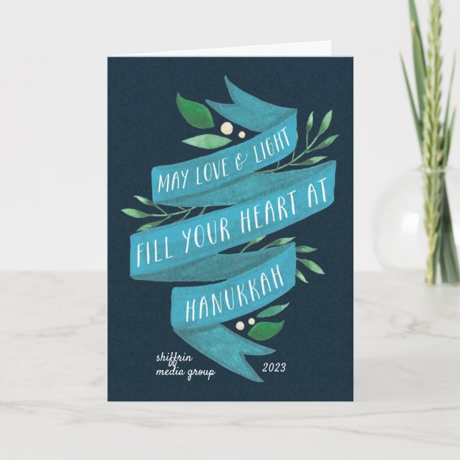 Joyous Tidings | Vikt visitkort Helgkort (Framsida)