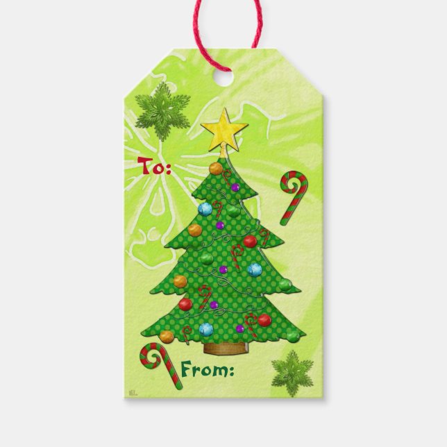 Joyous Tillfälle Whimsey till och från Presentetikett (Framsidan)