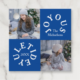 Joyous Yuletide 2 Photo Gåvor Etiketter