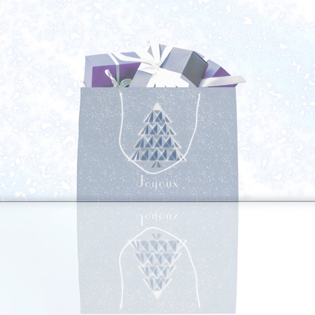 Joyoux Noel Blue Gift Bag (Skapare uppladdad)