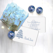 Joyoux Noel Blue - tackkort