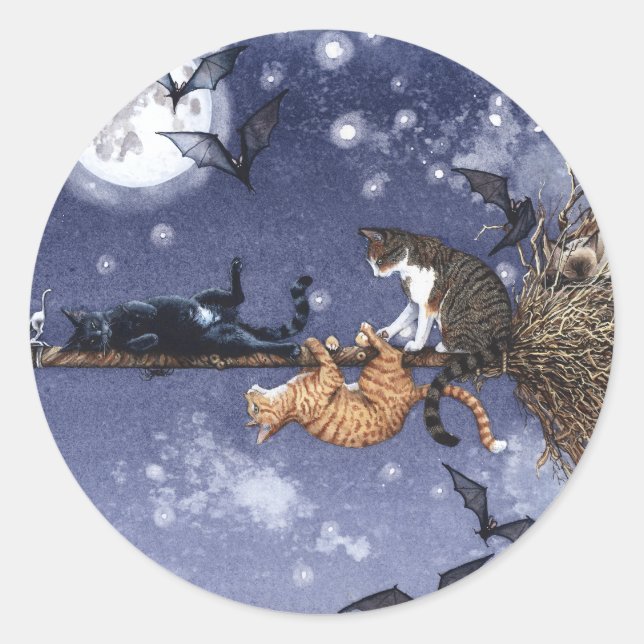 Joyriding Runt Klistermärke (Framsida)