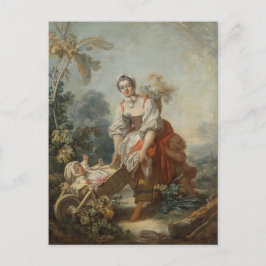 Joys of Moderskap Fragonard Vykort