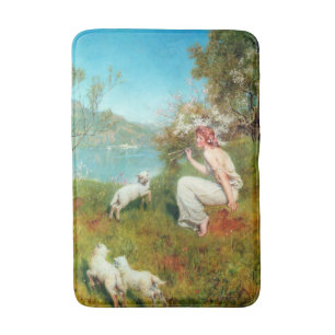 Joys of Vår (av John Collier) Badrumsmatta