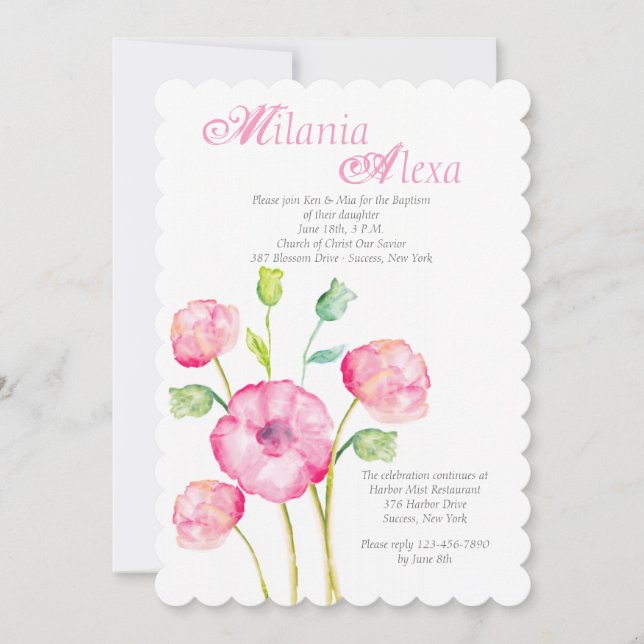 Joys of Vår-inbjudan Inbjudningar (Framsida)