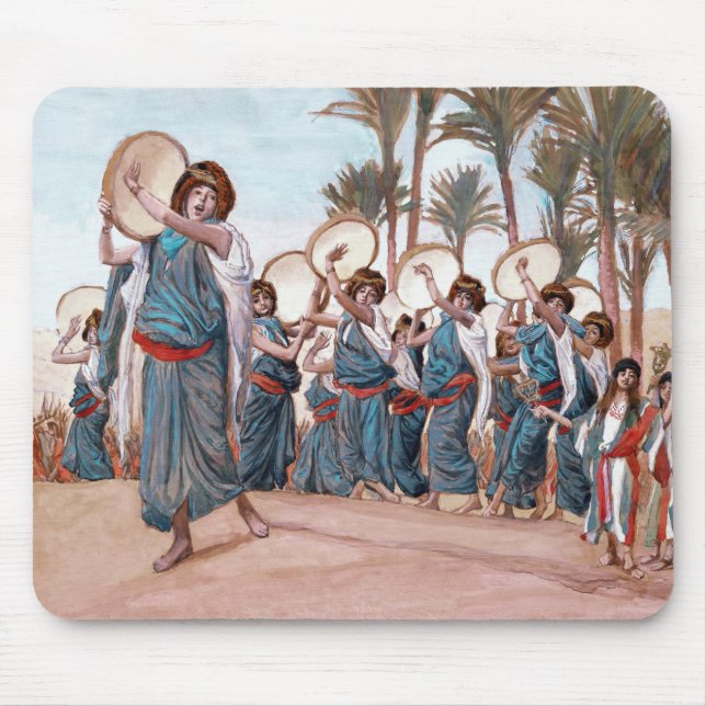 "Joys Sång", judisk konstgåva Musmatta (Framsidan)