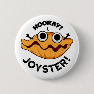 Joyster Funny Glatt Animal Oyster Pun Knapp