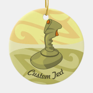 Joystick Ceramic Ornament