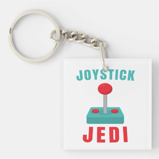 Joystick Jedi Rolig Retro Gamer Pappa (Framsidan)