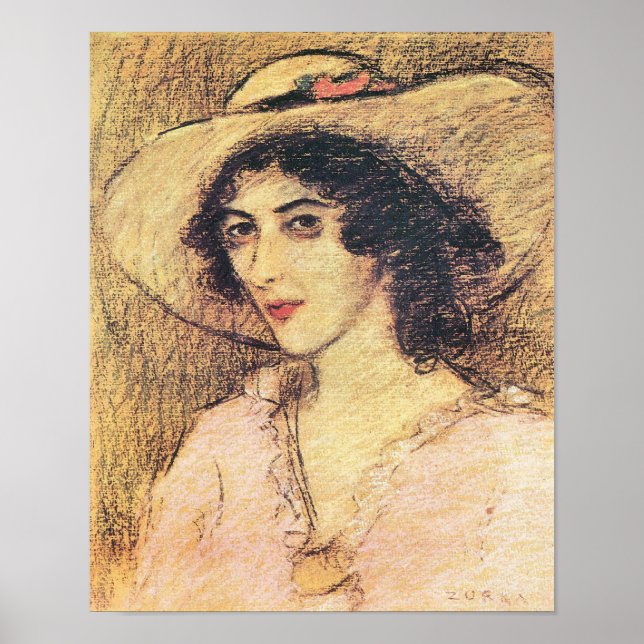 Jozsef Rippl-Ronai - Zorka Poster (Framsidan)