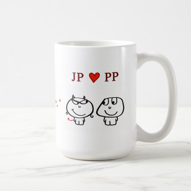 "Jp-hjärta PP UK ", Kaffemugg (Höger)