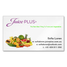 JP+ Logotyp för ny frukt för magnet purpurfärgad