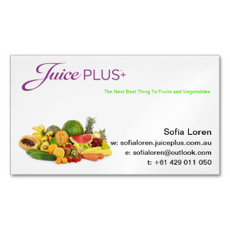 JP+ Logotyp för ny frukt för magnet purpurfärgad