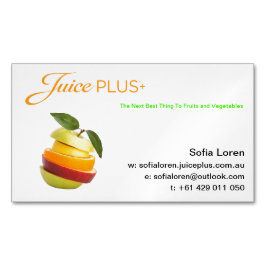 JP+ Magnet skivad orange logotyp för frukt