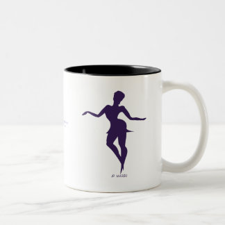 JP MAROU Dancing the night Away coffee mug Två-Tonad Mugg