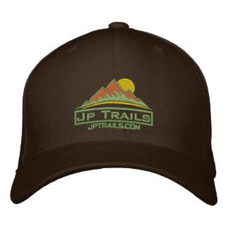 Jp Trails Hat Khaki logotyp Broderad Keps