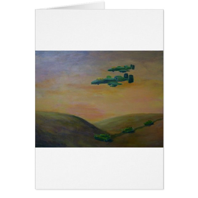 jpeg för akryl warthog3 hälsningskort (Framsidan)