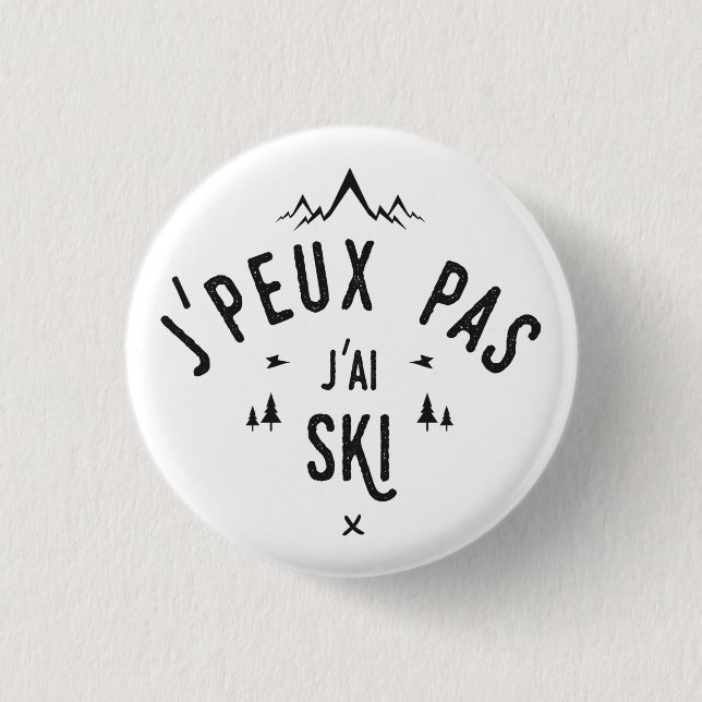 J'peux pas j'ai ski knapp (Framsida)