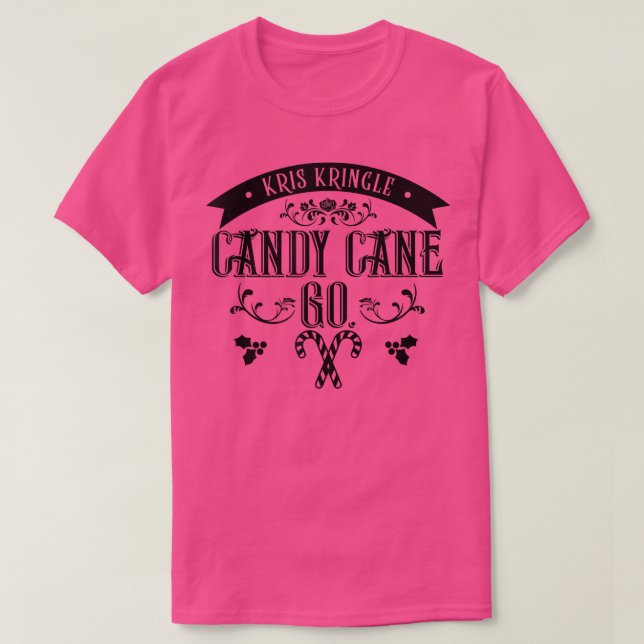 jqNr Candy cane jul Pajama God jul Vibes T Shirt (Design framsida)