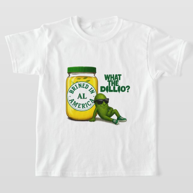 Jr Dill Saltlösning i Amerika T-Shirt (Laydown)
