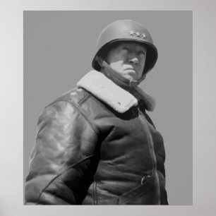 Jr. för General George S. Patton Poster