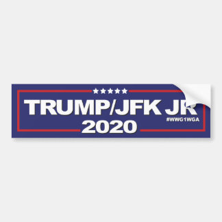 JRbildekal 2020 för TRUMF JFK Bildekal