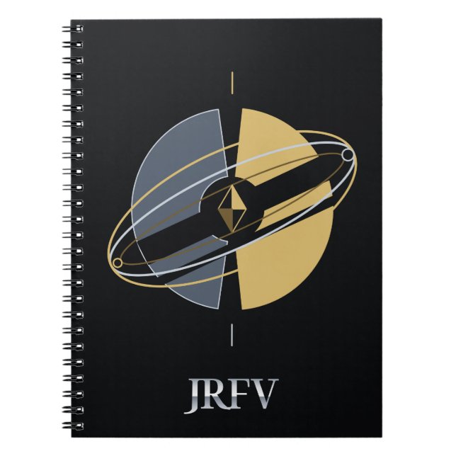 JRFV Parallax-skiva Anteckningsbok (Framsidan)