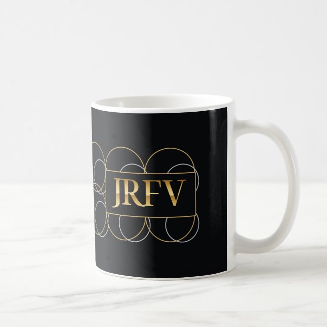 JRFV Sammanflätade Ringrader Kaffemugg (Höger)