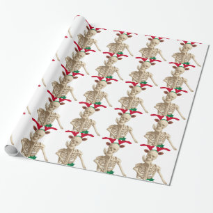 Jristmas i skeleton presentpapper