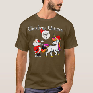 Jristmas unicorn 6 t shirt