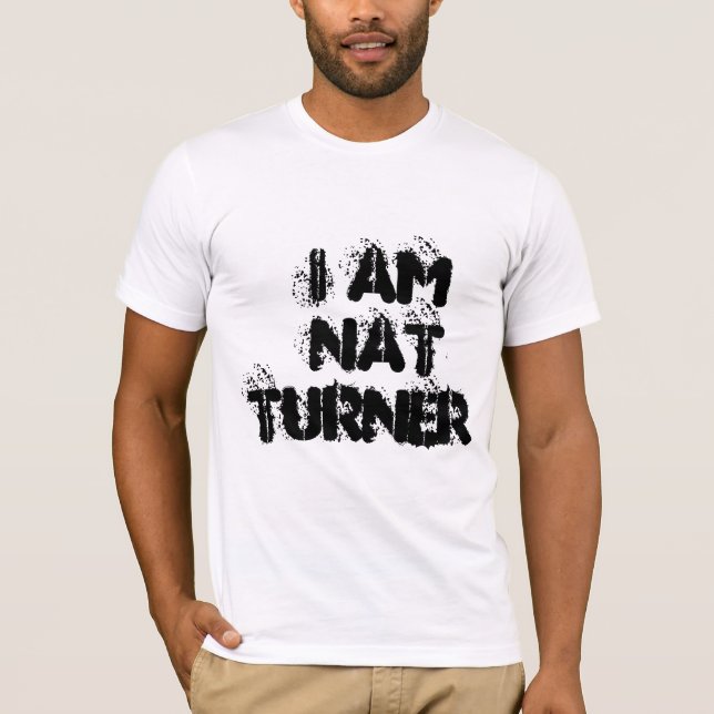 JRK mig Nat turner för förmiddag Tee (Framsida)