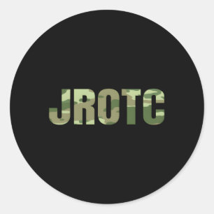 Jrotc Cadet United Stater Junior Rotc Runt Klistermärke
