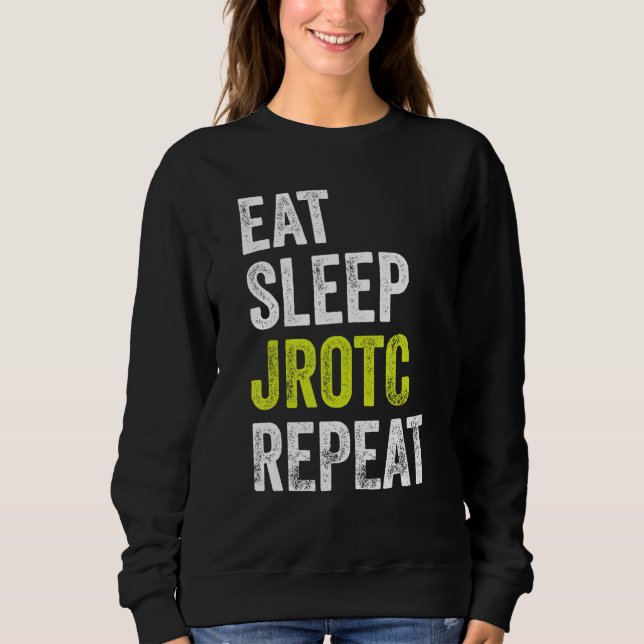 JROTC, Eat Ssov, upprepa US Junior ROTC T Shirt (Framsida)