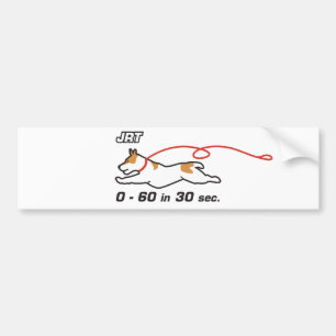 JRT 0-60 i sekund 30 Bildekal