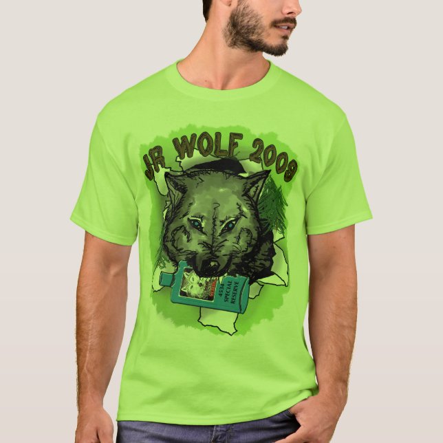 jrwolfTshirt Tee Shirt (Framsida)