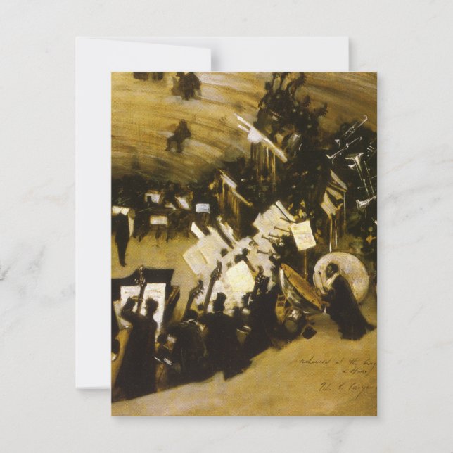 JS Sargents repetition av Pasdeloup-orkestern (Framsida)