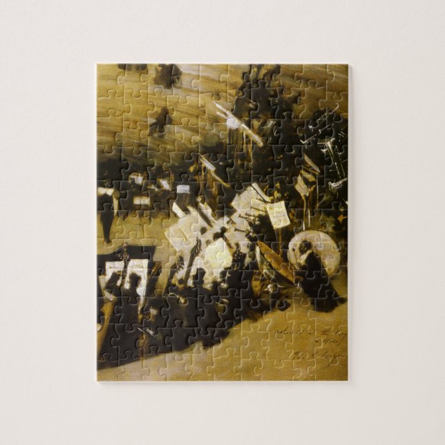 JS Sargents repetition av Pasdeloup-orkestern Pussel (Vertikal)