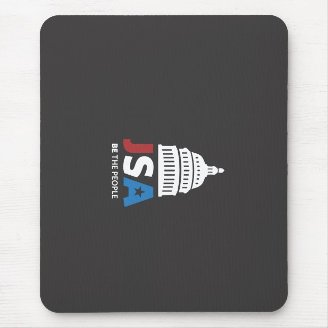 JSA BeThePeople Mousepad Musmatta (Framsidan)