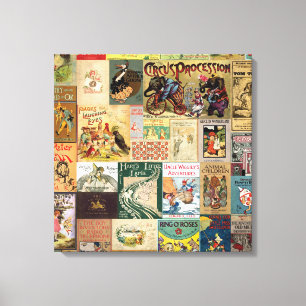 JSBC2 BOK TÄCKER BOOKCOVERS COLLECTION COLORFUL A CANVASTRYCK