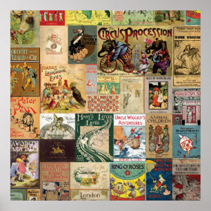 JSBC2 BOK TÄCKER BOOKCOVERS COLLECTION COLORFUL A POSTER