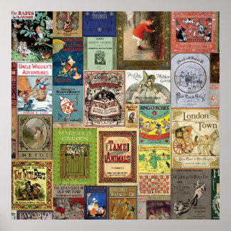 JSBC BOK TÄCKER BOOKCOVERS COLLECTION COLORFUL AS POSTER
