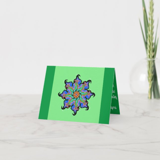 JSIWTS 017 - Ge dig till universum Tack Kort (Framsida)