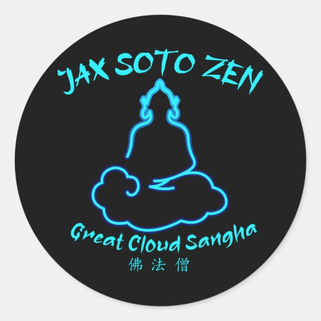 JSZ Sticker Runt Klistermärke (Framsida)