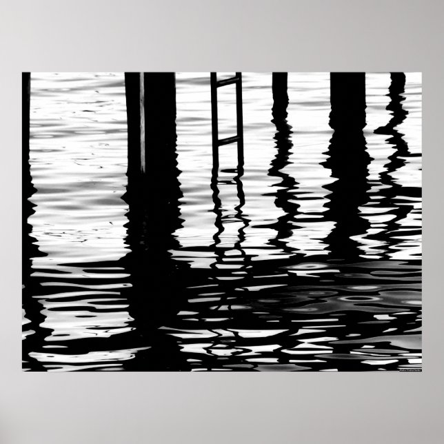 JTG Art Poster "Dock Grått" (Framsidan)