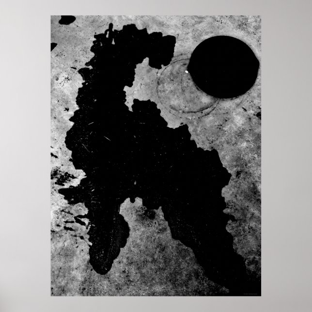 JTG-konsten "Vatten Horse & Lid" Poster (Framsidan)
