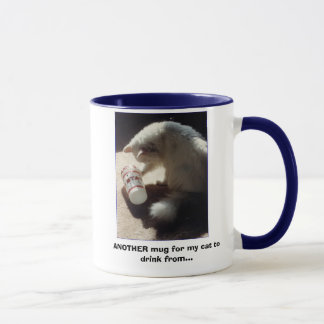 jthirsty3 EN ANNAN mugg för att min katt ska