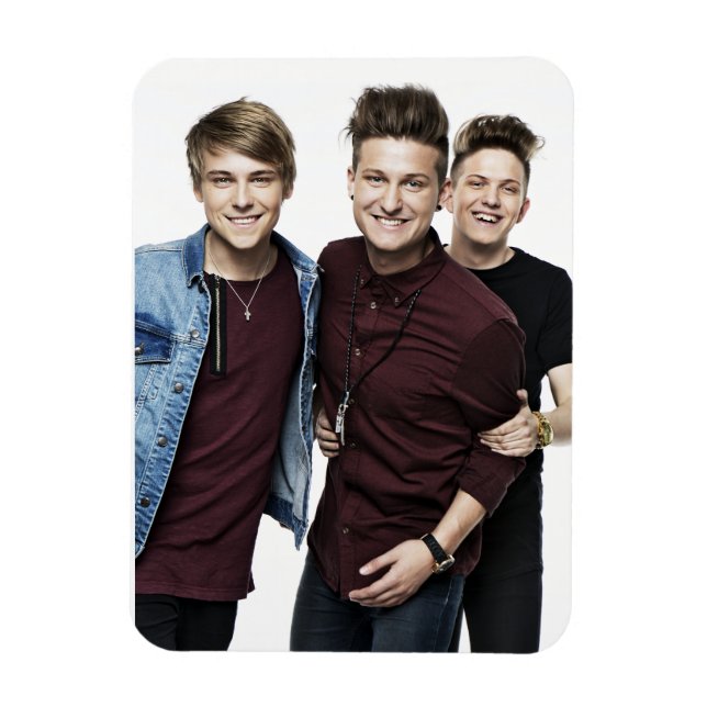 JTR 3 tum x4-tums fotomagnet Magnet (Vertikal)